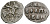 Великое Княжество Московское денга 1535-1547 Иван IV Васильевич, Тверской монетный двор, 0,34 грамм ГиК №71 серебро    262-953