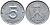 ГДР 5 ПФЕННИГОВ 1952 А KM 6 алюминий 4392-414