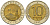 СССР 10 рублей 1991 ЛМД, ГКЧП KM 295, Федорин 15 биметалл 4126-922