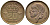 БЕЛЬГИЯ 20 САНТИМОВ 1953 BELGIQUE KM 146 бронза 4392-846