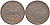 Великобритания 1/2 пенни 1813 Лев, гурт гладкий Withers 610 медь 4511-354