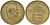 Дания 2 кроны 1957 Фредерик IX (1947-1972) KM 838 алюминиевая бронза 4140-124