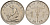 Бельгия 1 франк 1928/27 Belgique KM 89 никель    4161-1214
