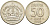 Швеция 50 эре 1955 TS, Густав VI Адольф (1950-1973) KM 825 серебро 119-1054