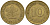ФРГ 10 пфеннигов 1966 J J. 383, KM 108 сталь плакированная латунью    4603-327