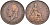 Великобритания 1 пенни 1936 Георг V (1910-1936) KM 838, Spink 4055 бронза 4590-1231