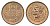 Пакистан 1 рупия 1998 KM 62 бронза UNC 4644-923