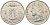 БЕЛЬГИЯ 1 ФРАНК 1988 BELGIE, БОДУЭН I (1951-1993) KM 143.1 медно-никель 119-655