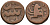 Индия 1 пайса ND HANUMAN, царь обезьян, вес 12,69 гр. медь 4517-643