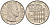 Монако 1 франк 1982 Ренье III (1949-2005) KM 140 никель 73-1416