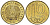 Казахстан 10 тенге 2011 KM 25 латунь 4580-542