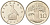 Зимбабве 10 центов 1994 птица-идол, баобаб KM 3 медно-никель UNC 4615-1151