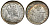 Гонконг 10 центов 1902 Эдуард VII (1901-1910) KM 13 серебро UNC 91-824