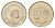 Македония 50 денаров 2008 KM 32 медь цинк никель UNC 212-1131