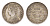 Британская Индия 2 анны 1887 Виктория (1837-1901) KM 488 серебро    1531-723