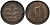 ФРГ 1 пфенниг 1975 G KM 105, J.380 сталь плакированная медью 99-333