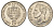 Венесуэла 5 боливаров 1977 Симон Боливар Y 53 никель 4661-313