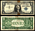 США 1 доллар 1957 Джордж Вашингтон Pick 419 a бумага 2119-2-1-1