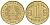 Казахстан 1 тенге 2004 KM 23 латунь 4596-857