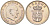 Дания 1 крона 1961 C. S, Фредерик IX (1947-1972) КМ 851.1 медно-никель    4177-311
