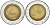 ИТАЛИЯ 500 ЛИР 1986 KM 111 биметалл UNC 4556-245