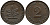 ФРГ 2 пфеннига 1968 J KM 106а, J.381а сталь плакированная медью 99-154