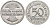 Германия 50 пфеннигов 1922 D KM 27, J. 301, Weege 10 алюминий 60-1132