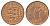 Гернси 2 пенса 1977 Елизавета II (1952-2022), ветряная мельница KM 28 бронза    4660-151