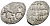 Русское Царство денга 1547-1584 Иван IV Васильевич, Московский  монетный двор, 0,34 ГР ГиК №60 серебро 262-1455