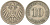 Германия 10 пфеннигов 1900 A KM 12, J. 13 медно-никель 4401-1156