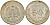 Мексика 50 сентаво 1942 Mo, тираж 800.000 экземпляров KM 447 серебро 4168-216