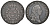 Швеция 1/3 риксдалера - 1 далер S.M. 1777 Густав III (1771-1792) KM 516 серебро 00-816-57