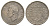 Новая Зеландия 1/2 кроны 1950 Георг VI (1936-1952) KM 19 медно-никель 25-1915