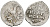 Великое Княжество Московское копейка 1535-1547 Иван IV Васильевич, Псковский монетный двор, 0,67 гр. ГиК №74 серебро    262-416