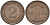 Германия 2 рейхспфеннига 1924 E KM 38, J.314, Weege 4 медь 4584-635