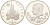 Россия 1 рубль 1992 Янка Купала (1882-1942), в запайке KM 320 медно-никель PROOF M9-18