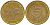 ФРГ 5 пфеннигов 1986 D J.382, KM 107 сталь плакированная латунью    4598-1047