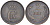 ДАНИЯ 2 ЭРЕ 1897 VBP, ДЕЛЬФИН, КРИСТИАН IX (1863-1906) KM 793.2 бронза 31-115