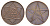 Марокко 10 мазун 1922 (1923) AH 1340, с молнией - Париж Y 29.2 бронза 1518-1234