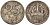 Швеция 25 эре 1949 TS, Густав V (1907-1950) KM 816 серебро 4147-1013