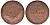 Россия 1 копейка 1911 СПБ, Николай II (1894-1917) KM 9.2, Биткин 258 медь 51-742