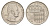 Монако 1 франк 1968 KM 140 никель UNC 4633-1133