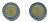 Мексика 1 песо 2007 KM 603 биметалл 176-1254