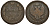 Россия 2 копейки 1812 ЕМ-НМ, Александр I (1801-1825), двойной удар, год в негативе Биткин 351 медь 633-1321