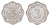 Мальта 3 миля 1972 KM 6 алюминий UNC 4648-1046