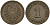 Германия 1 пфенниг 1874 C, Вильгельм I (1871-1888) KM 1, J. 1, Weege 1 медь 4136-1263
