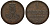 Ганновер 1 пфенниг 1838 B, Эрнст Август (1837-1851) KM 176, AKS 127, J. 53 медь 75-469