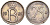 Бельгия 25 сантимов 1969 Belgie, Бодуэн I (1951-1993) KM 154.1 медно-никель 4588-465