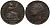 Великобритания 1/2 пенни 1827 Георг IV (1820-1830) KM 692, Spink 3824 медь 1518-913