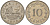 Мальта 10 центов 1972 баржа Великого магистра KM 11 медно-никель 82-314